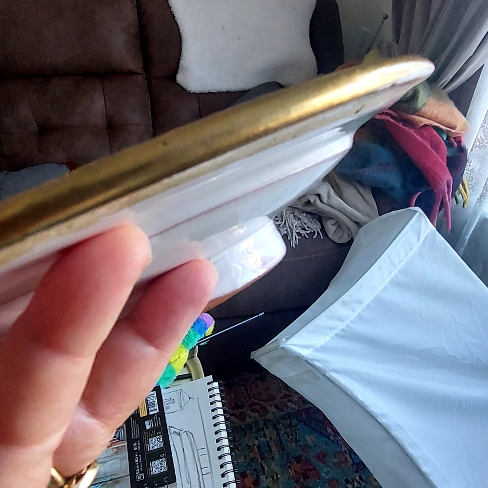 Traditional vintage ceramic and silver metal filigree Moroccan tea/coffe pot. - Picture 12 of 12